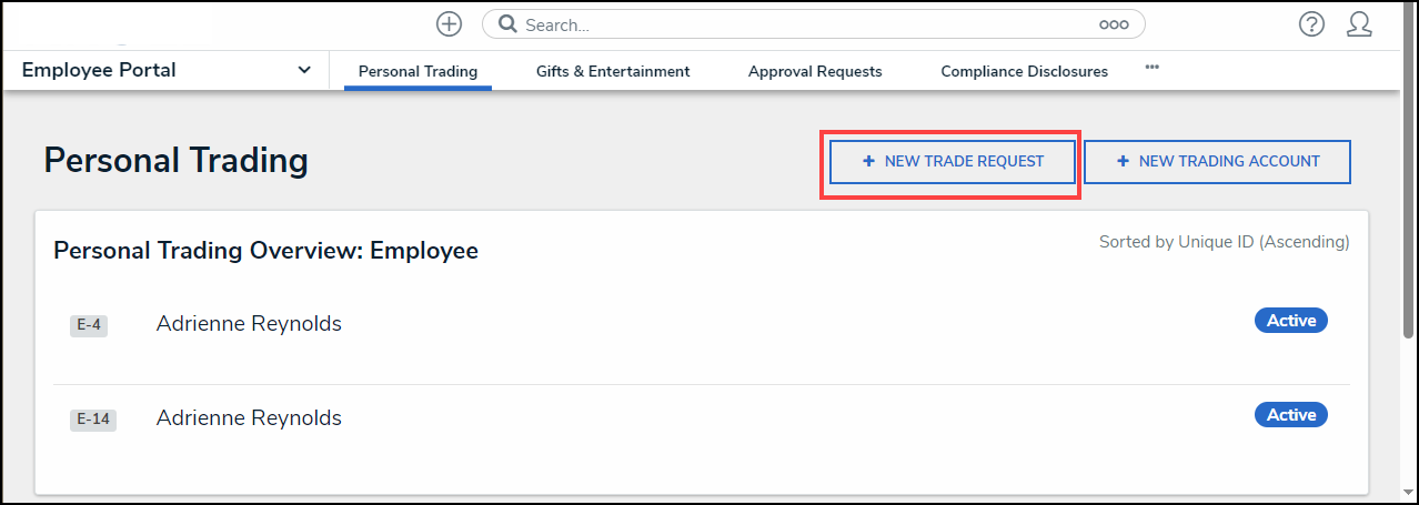 New Trading Request Button].png