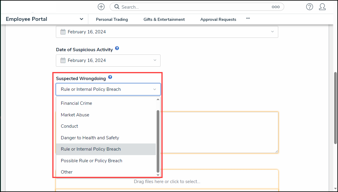 Suspected Wrongdoing field.png