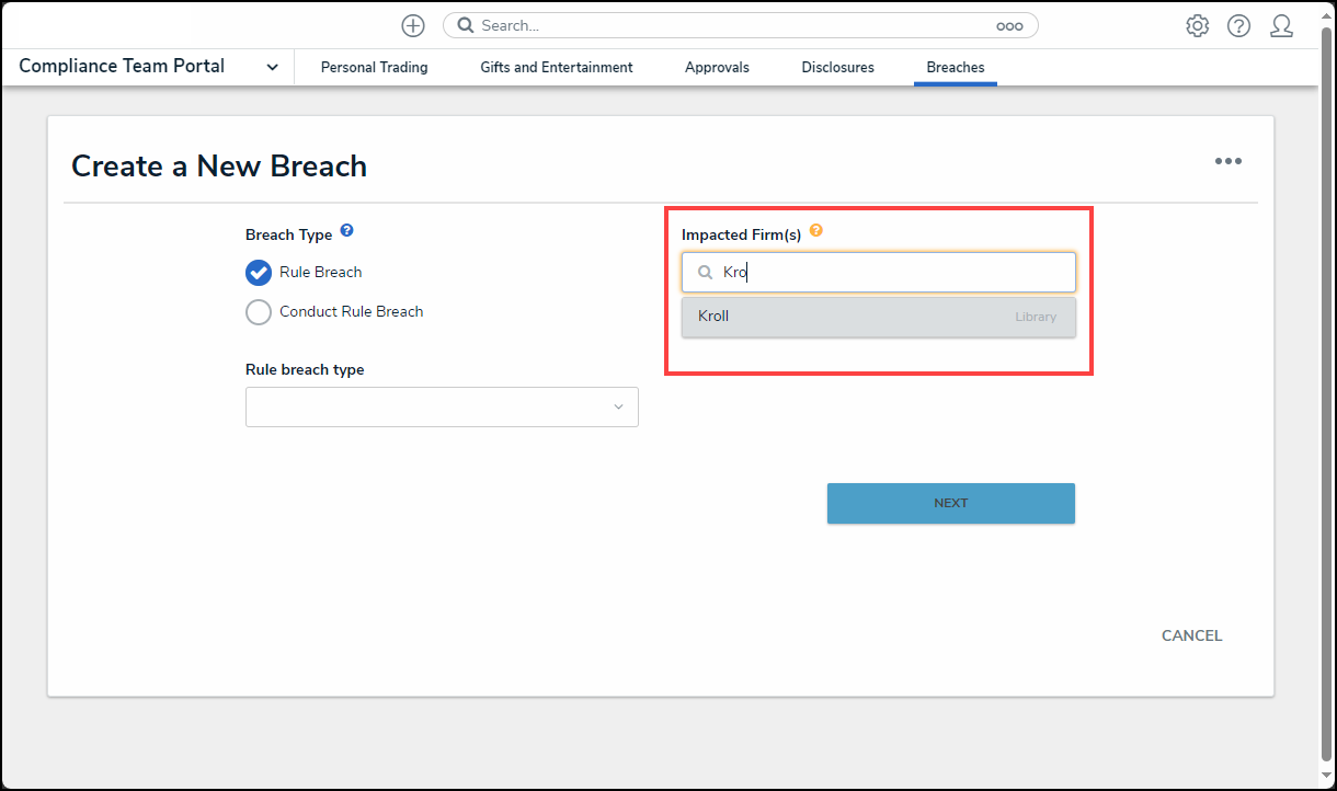 Impacted Firm(s) Field.png