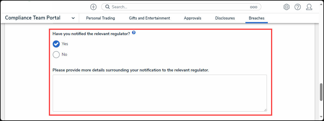 Have you notified the relevant regulator.png